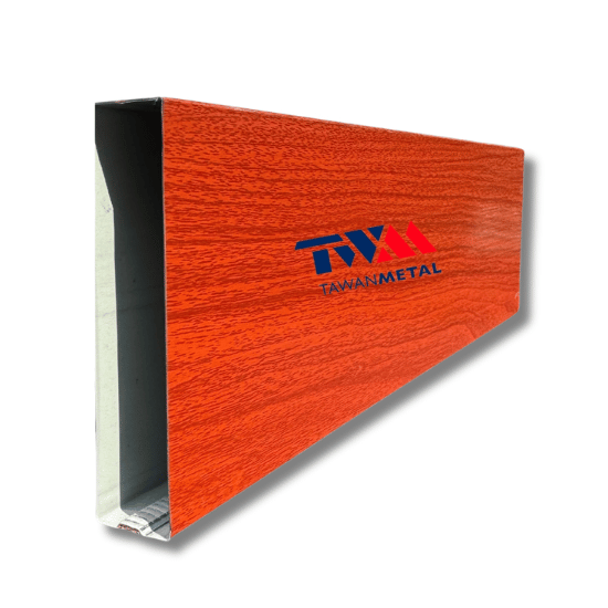 เหล็กกล่องลายไม้ 3 มิติ